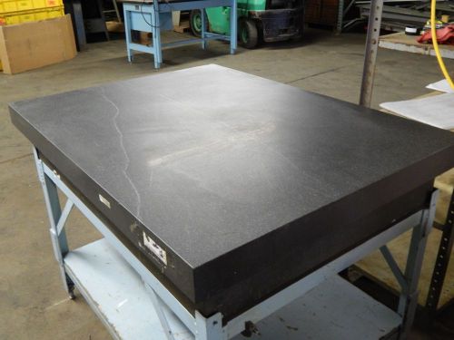 Pittston grade aa 48&#034; x 36&#034; x 8&#034; granite surface plate for sale