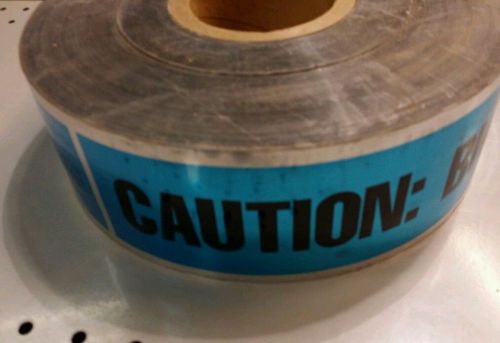 Caution buried water line - detectable warning tape for sale