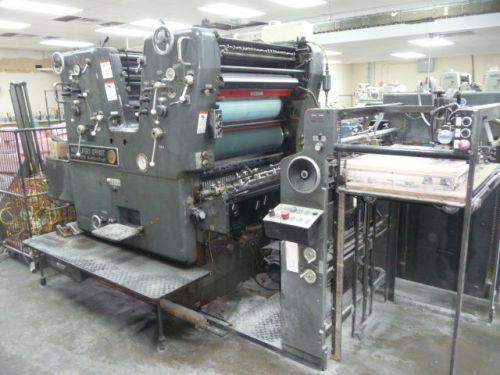 1975 Heidelberg SORDZ 36 inch 2 color Printing Press