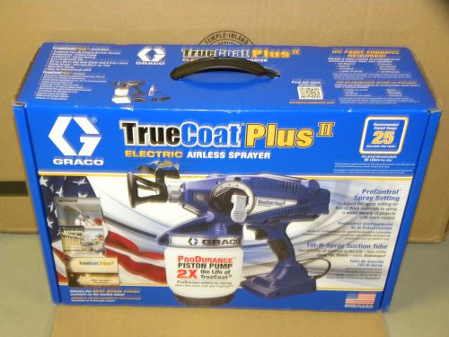 Brand new graco truecoat ii 2 airless electric paint sprayer 16n659 for sale