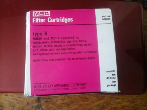 MSA Filter Cartridges Type H