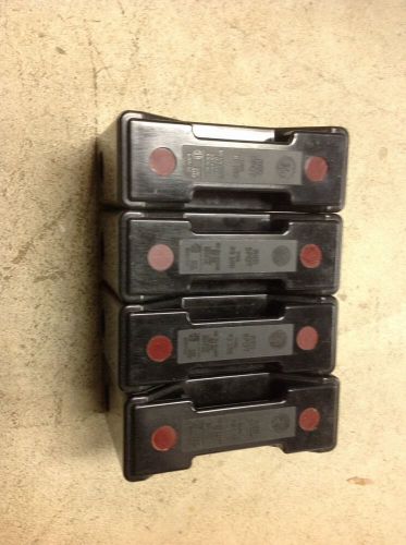 Lot of 4 ge red spot rs 100 600v ac fuse holder bs en 60269 bs 88 100 amp new for sale