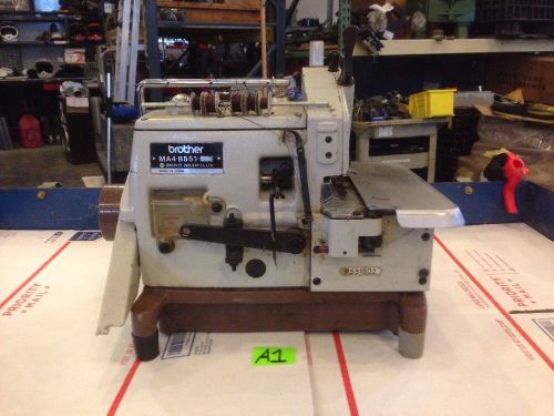 Brother MA4-B551 Industrial Serger Sewing Machine Warranty Fast Shipping!!