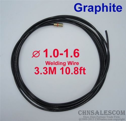 Panasonic mig welding graphite liner 1.0-1.6 welding wire 3.3m 10.8ft for sale