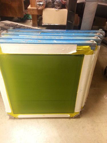 Newman roller frame screens for screen printing used 18x20 lot of (4) for sale