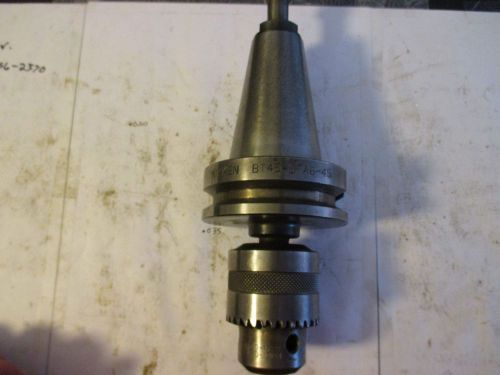 Nikken BT45-JTA6-45 with cushman chuck c13 6JT  machinist toolmakers tools *10
