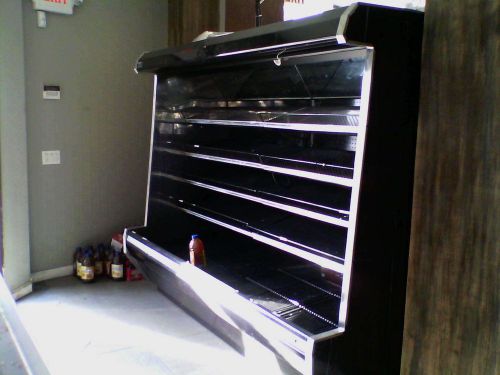 99&#034; Long 41&#034; Wide Open Refrigerator Showcase Ferdo Equipment