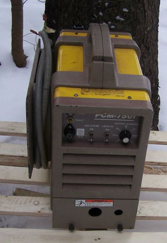Esab pcm-750i plasma cutter, pt-27 torch &amp; accessories kit - 230v / 1phase - 50a for sale