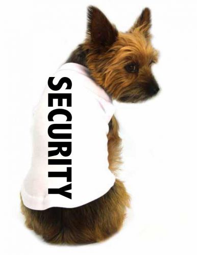 American Apparel Dog Shirt &#034;Security&#034;