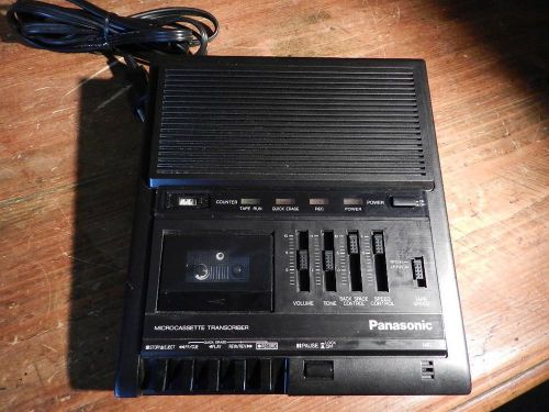Panasonic Microcassette Transcriber RR-930 Dictation Recorder TESTED &amp; Working