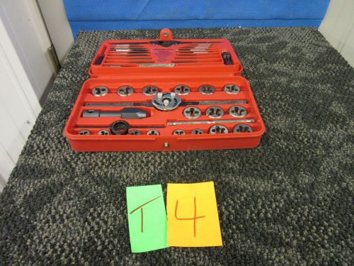 41 PC SNAP-ON TAP DIE SET HAND METRIC TOOL MACHINING CUTTER THREAD TDM-117A NEW