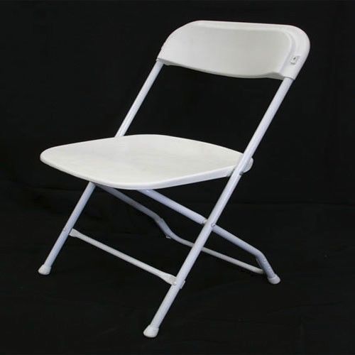 10-pack new white folding chairs metal chair office meeting or rent for sale
