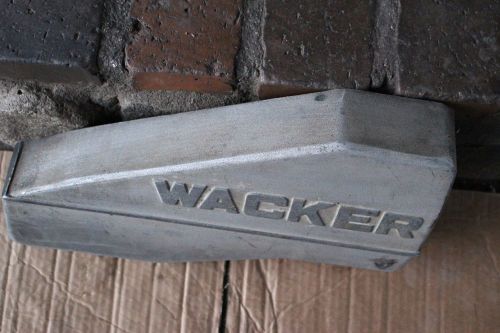 wacker wp1550 beltguard upper plate compactor