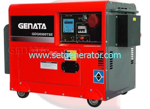 8000 watt silent diesel generator 50hz/60hz 220/240v electric start with ats oem for sale