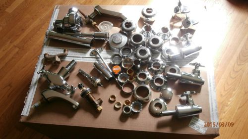 Assorted Faucets and Faucet Parts  New and Used Lot