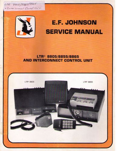 Johnson Service Manual LTR 8802/8855/8865 &amp;Control Unit