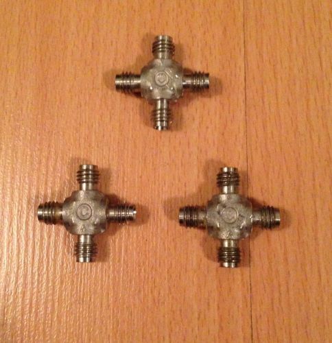 [lot of 3] swagelok ss-200-4 1/8&#034; stainless steel union cross 4-way for sale