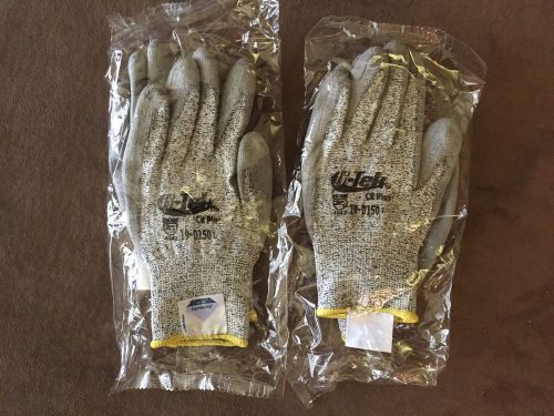 Cut &amp; Puncture resistent PIP Inc. Tight fit gloves Size Large (lot of 2)