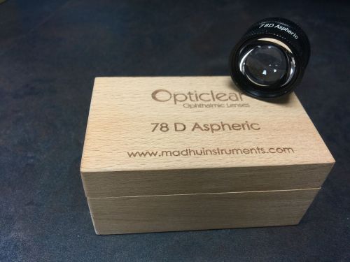 Opticlear 78D Aspheric Opthalmic Lens