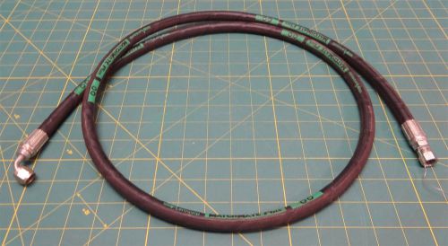 67&#034; length aeroquip gh781-4 hydraulic hose 1/8&#034; fnpt x 1/8&#034; fnpt 4720012424522 for sale