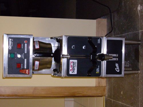 Curtis scgem-120a-63 automatic coffee brewer with gem-3 1.5 gallon tank for sale