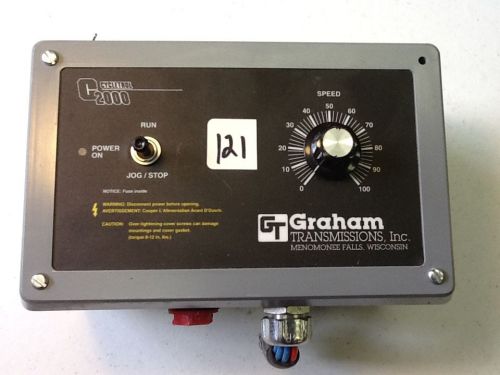 GRAHAM Transmissions 176B3002 0.5 HP