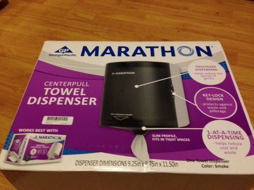 Marathon Center Pull Towel Dispenser New In Box
