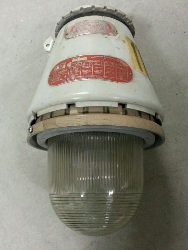 1 Appleton Industrial EXPLOSION PROOF LIGHT  for spray booths and other app.
