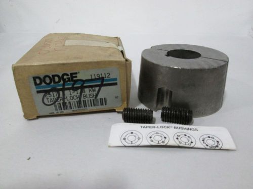 New dodge 119112 2517 x 1-1/4 kw taper-lock 1-1/4 in bushing d282416 for sale