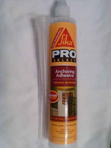 Sika AnchorFix-1 Pro Select Anchoring Adhesive Fast setting HIGH Strength