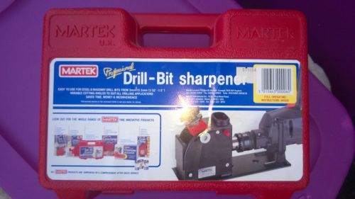 MARTEK Professional Drill Bit Sharpener Kit! 356-2645