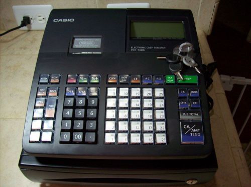 Casio PCR-T48S Cash Register  **Free Shipping**