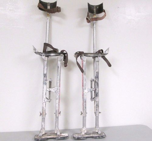 GOOD DryWall ADJUSTABLE DURA-STILTS / DURA STILTS  24-40&#034; - NO RESERVE