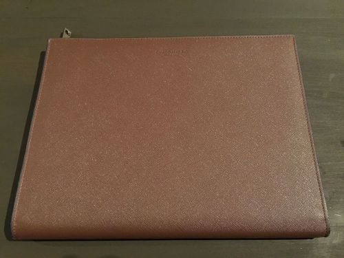 Campo Marzio Roma  Document Holder Tablet Case Brown Matte Leather New