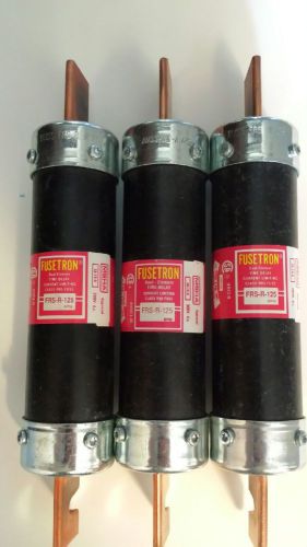 Fusetron frs-r-125  dual element  time delay  fuse blade type for sale