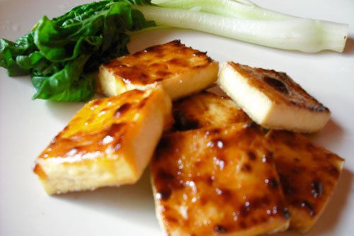 Tofu-dengaku  - grilled tofu with miso sauces asia food japanese recipe pdf file for sale