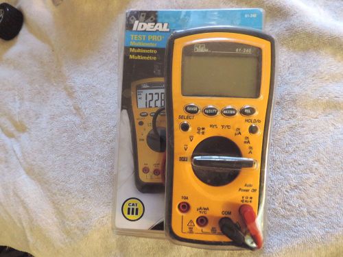 ideal test pro electrical  multimeter 16-340