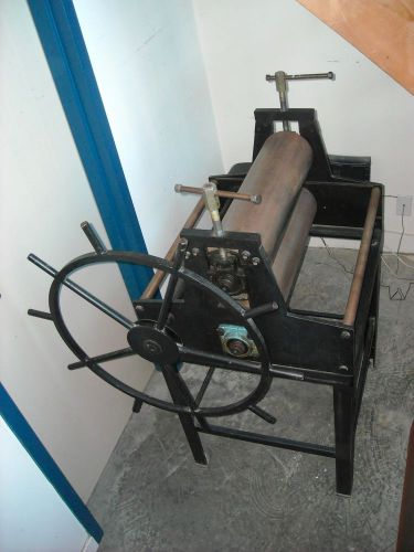 PRAGA ETCHING PRESS E-24(1976), WORK TABLE 40&#034; X 24&#034; FROM PROFESSIONAL ARTIST