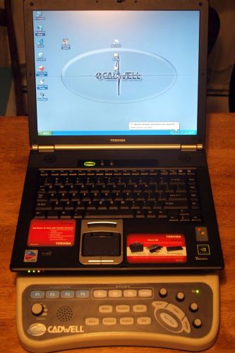 Cadwell Sierra Wave EMG and Nerve Conduction machine -- with laptop and software