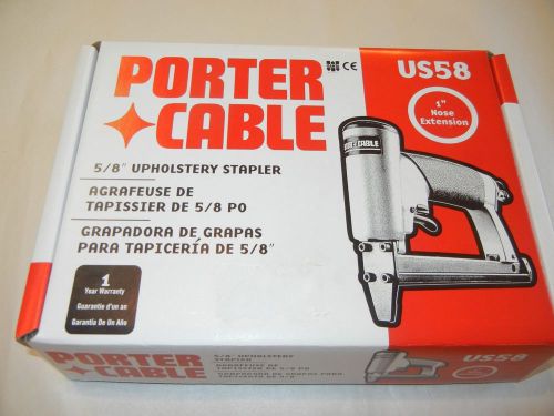 PORTER CABLE NAILER 5/8&#034; UPHOLSTERY STAPLER 1&#034; NOSE EXTENSION US58 TYPE 2 NEW