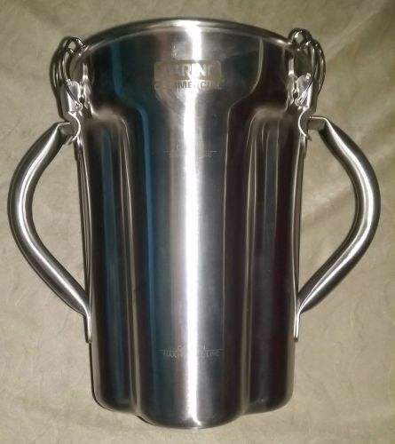 Brand NIB Waring 1 Gallon Stainless Steel Container Fits Model 023909 Part 69760