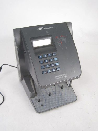 Ingersoll SCHLAGE Rand HP-3000 Biometric RSI Hand Scan Time Clock+Ethernet Card