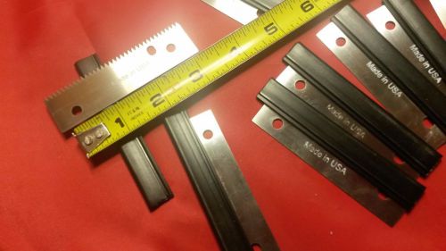 Dozen 3&#034; knives for Little David Loveshaw tape head sealing machine - NO reserve