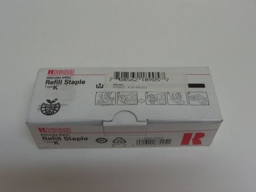 Ricoh ppc refill staple, type k, #410802,  no.502r-am, upc 708562189057 for sale