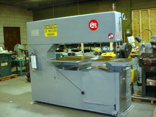 NICE GROB MODEL 60&#034; VERTICAL BAND SAW BUILT IN 1959 TAKE A LOOK VIDEO INSIDE
