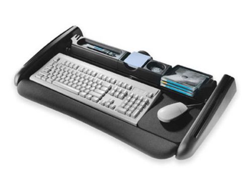 Deluxe keyboard tray / storage system - accuride cbergo-tray300 - new old stock for sale