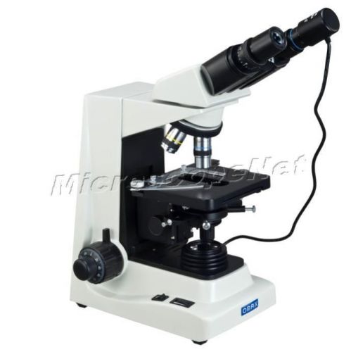 OMAX Digital Compound Phase Contrast Siedentopf Binocular Microscope 40X-1600X