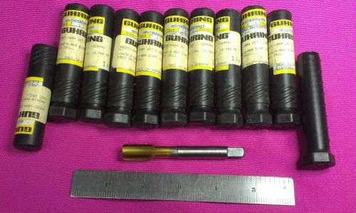 10 new 1/2&#034;  nf taps hss-e cobalt guhring brand made in germany for sale