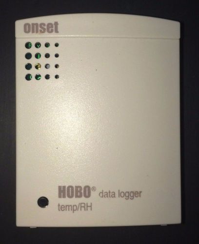 Hobo onset data logger u12-011 temperature relative humidity rh loggers for sale