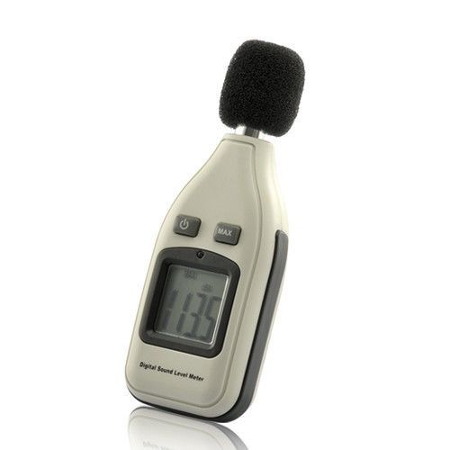 Mini Sound Level Meter - 35 to 130 dB Dynamic Range, Quick Delivery